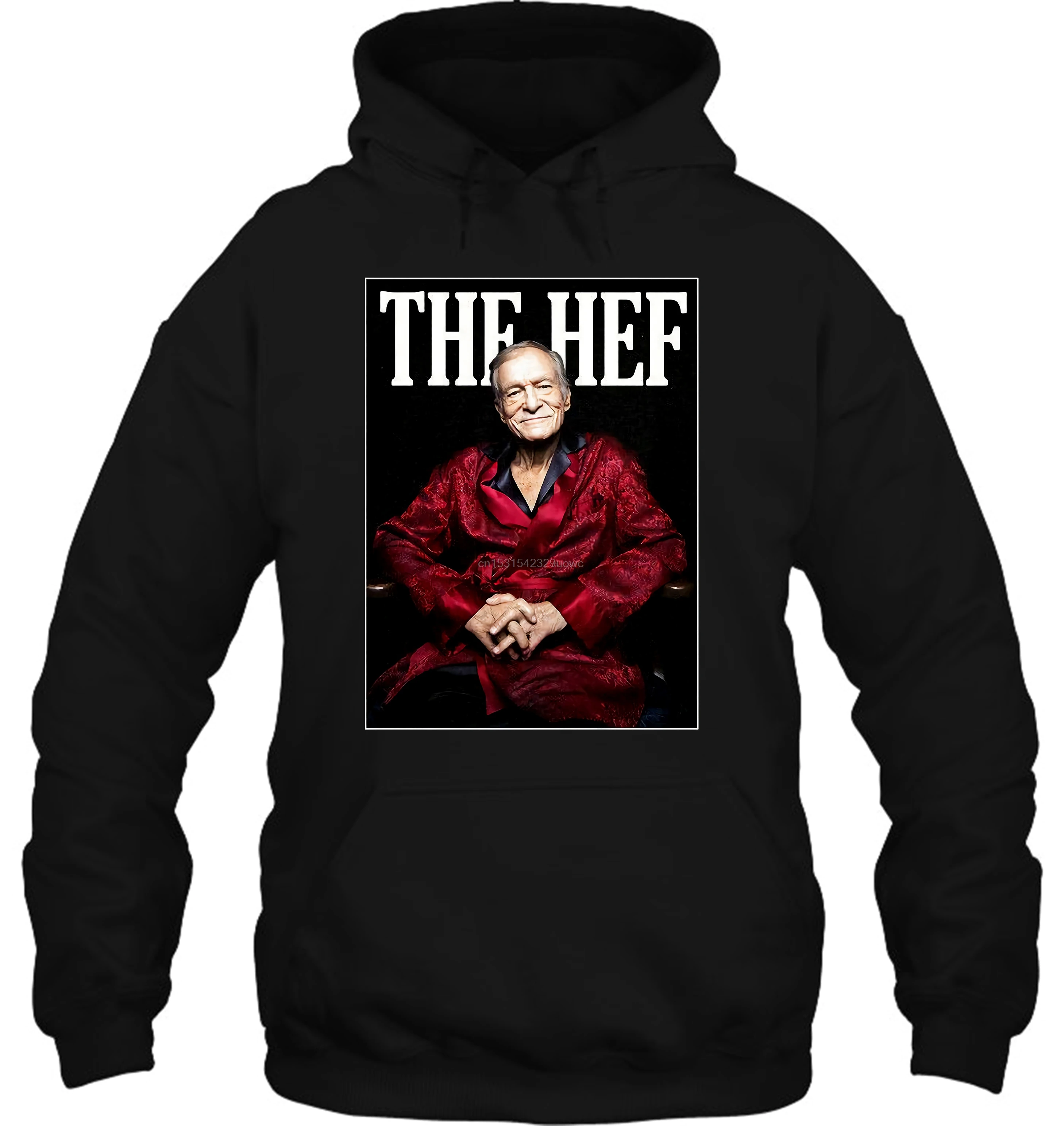 Мужская толстовка с капюшоном Hugh Hefner The Hef Robe Повседневная Уличная одежда для