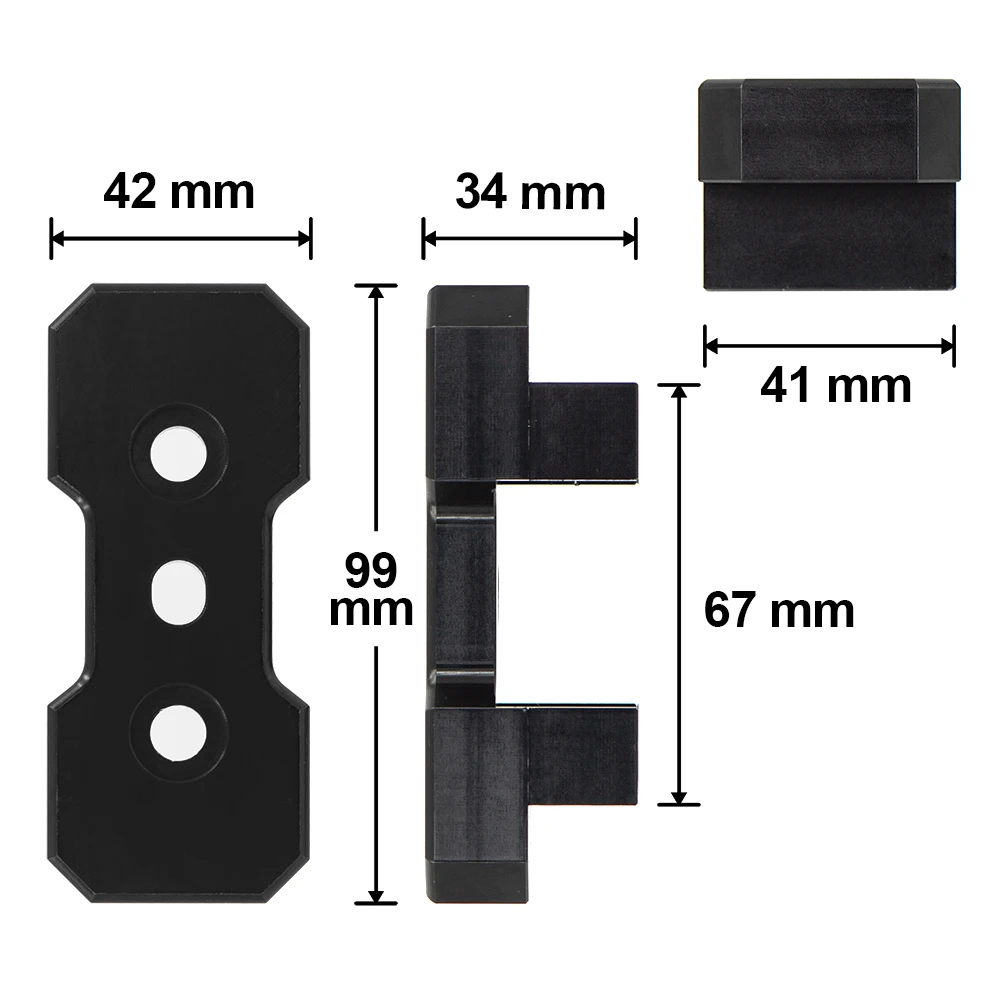 Billet Aluminum Transmission Mount Insert For B8 Chassis Audi A4 S4 RS4 A5 S5 RS5 Q5/SQ5 Models For S-Tronic/Manual aluminum transmission mount insert