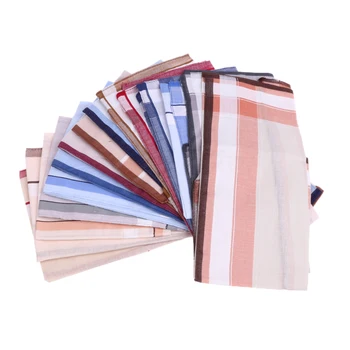 

12pcs Fashion Men Handkerchiefs Pocket Square Wedding Party Hanky 40*40cm