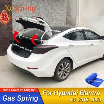 

Car Rear Tailgate Shock Strut Bars Lifter Kit Hydraulic Gas Spring Rod Styling for Hyundai Super Elantra Avante AD 2015-2019