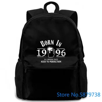 

Born in 1996 - 21st Year Birthday Age Present Beer Aged Mens Brand women men backpack laptop travel school adult