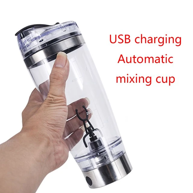 USB Rechargeable Electric Mixing Cup Portable Protein Powder Shaker Bottle  Mixer Shaker Bottle Protein Shaker Protein Cup Shaker