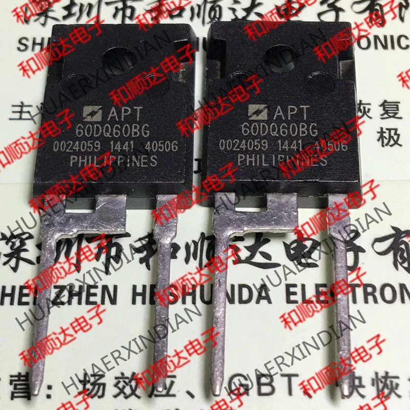 5 шт., новые оригинальные кнопки APT60DQ60BG-247 600V 60A