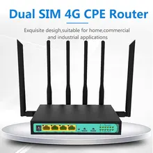 3g 4g lte Modem wi fi router with dual sim card slot 300Mbps long range access point vpn router for outdoor car home industry