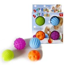 Импортные товары, детский Массажный мяч для пальцев с частицами, детский Массажный мяч, акантосфера, игрушка, мягкий мяч, детский морской мяч, ранний