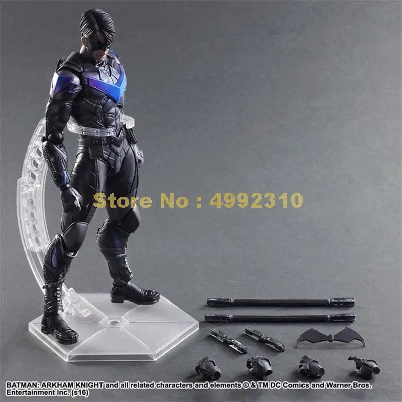super heroes batman arkham knight moveable action figure pvc collection model 28cm Toy | Игрушки и хобби