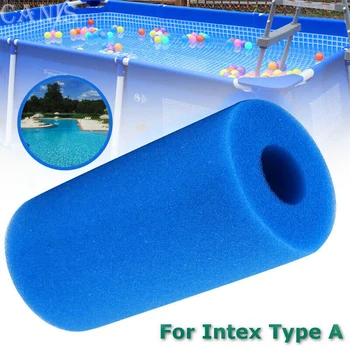Intex-filtro de espuma para piscina, esponja lavable reutilizable, filtro de espuma para piscina, accesorios para natación