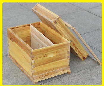 

Dry Standard Ten Box Boiled Wax Fir Bee Hives Nest Frame Nest Base Chopping Bee Tools Full Set Of Dip Wax Bee Barrel
