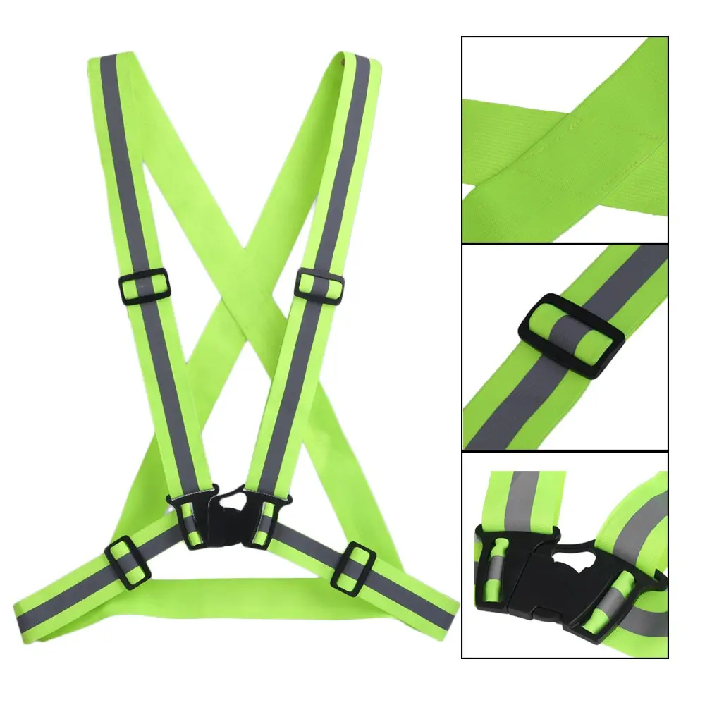 

Breathable Traffic Night Work Security Running Cycling Safety Reflective Vest High Visibility Reflective Safety Jacket