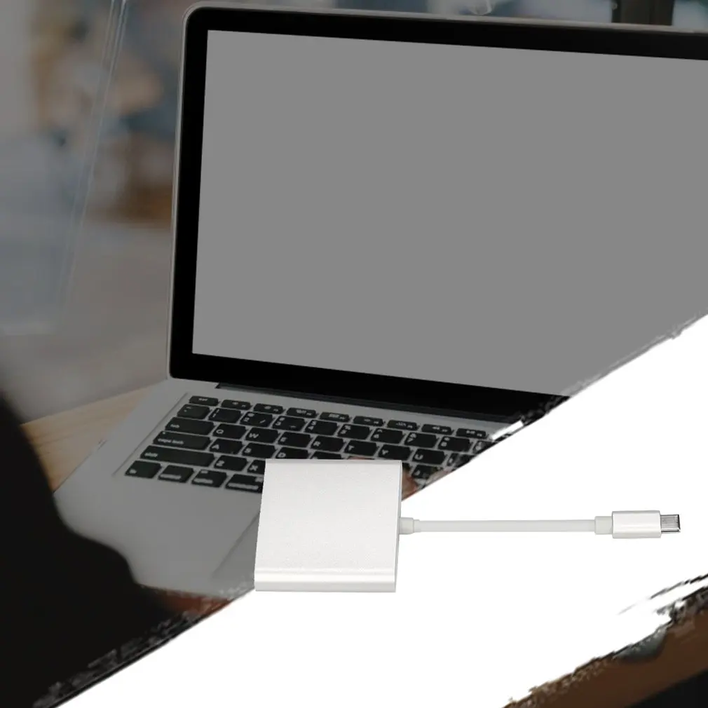 Новинка адаптер USB 3 1 Type C HDMI 0 типа удлинитель HD 4K для Macbook Air 12 конвертер оптовая