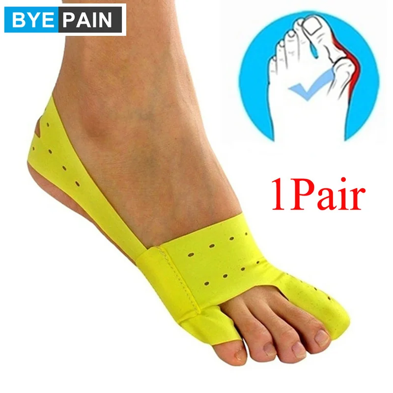 1Pair Foot Toe Separator Thumb Valgus Protector Bunion Adjuster Guard Foot Bone Health Care Braces & Supports for Unisex