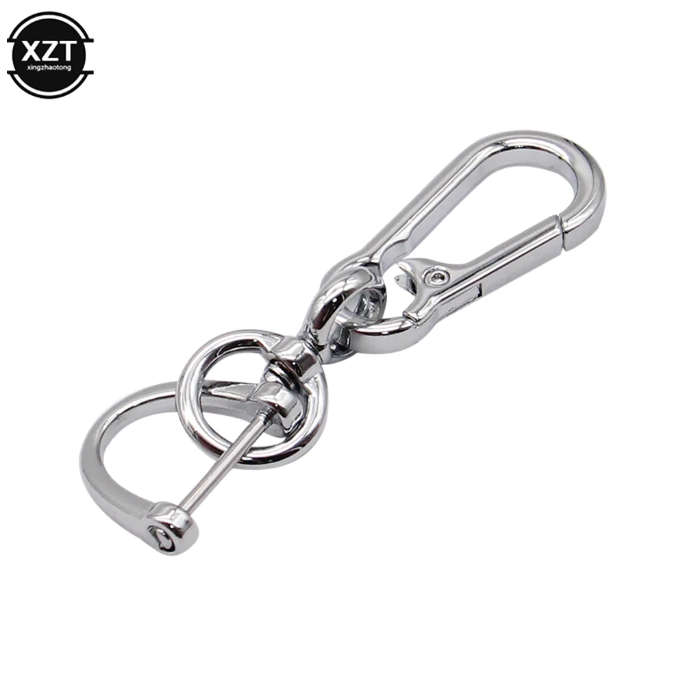 Car Horseshoe D Ring Keychain Detachable Key Clip Zinc Alloy Anti-Lost  Quick Release High Strength sturdy and strong Accessories - AliExpress