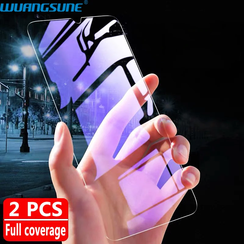 

2Pcs Full Cover Tempered Glass For Redmi Note 8 8T 8Pro Screen Protector Film HD transparent for Redmi 8 8A Protective glass