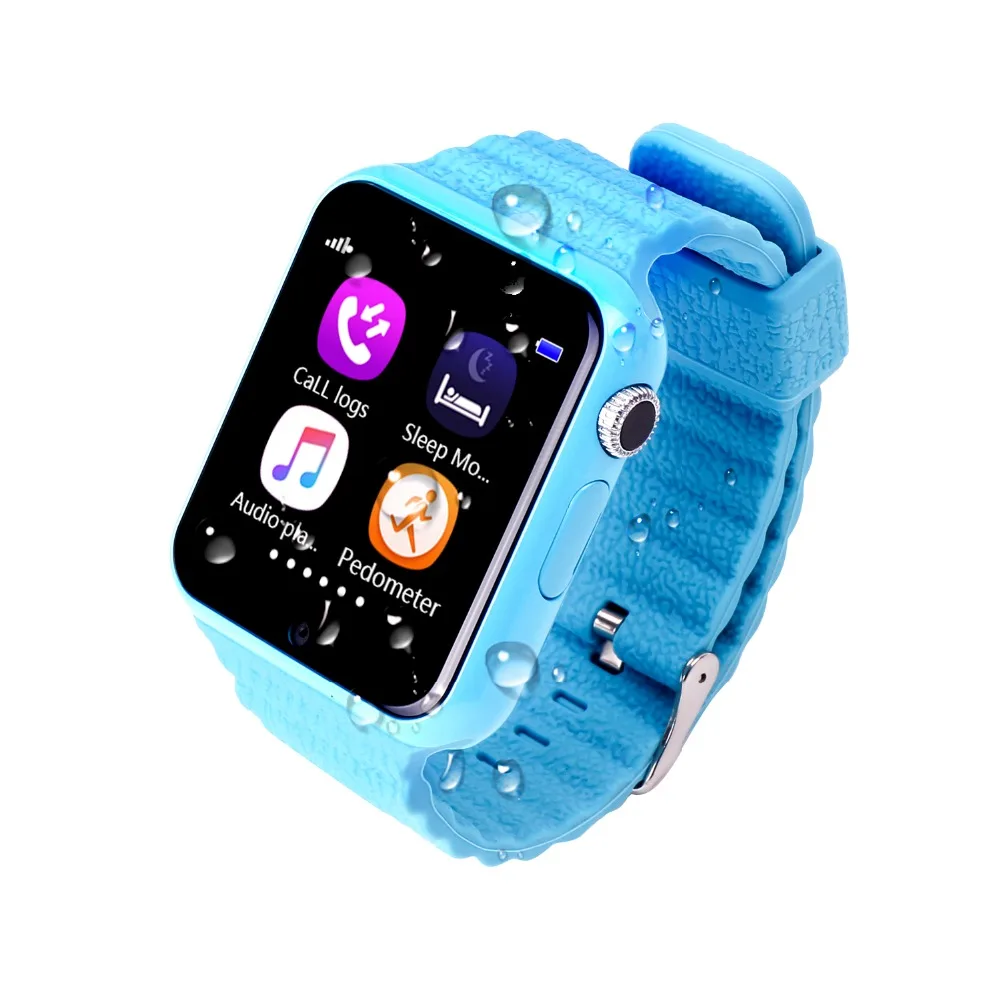 696 GPS Smart Watch V7K kid waterproof Smart baby watch with camera SOS Call Location Device Tracker Anti-Lost Monitor PK Q90