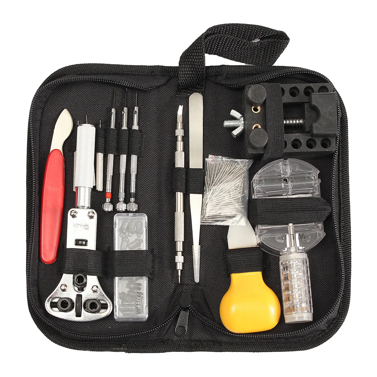 

144pcs Watch Repair tool Kit Watch Link Pin Remover Case Opener Spring Bar Remover Horlogemaker Gereedschap Repair WatchTool Kit