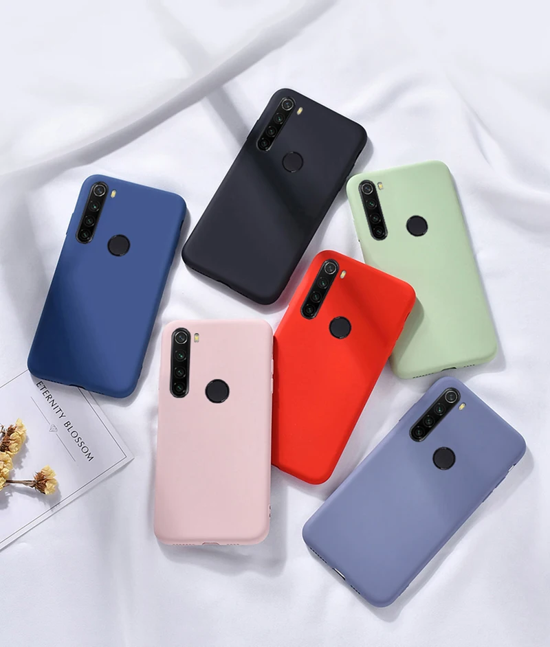 Жидкий силиконовый чехол для Xiaomi mi Note 10 CC9 Pro mi 8 9 SE Lite A3 9T CC9e Red mi Note 8T 7 8 K20 Pro 8A 7A Мягкая обложка