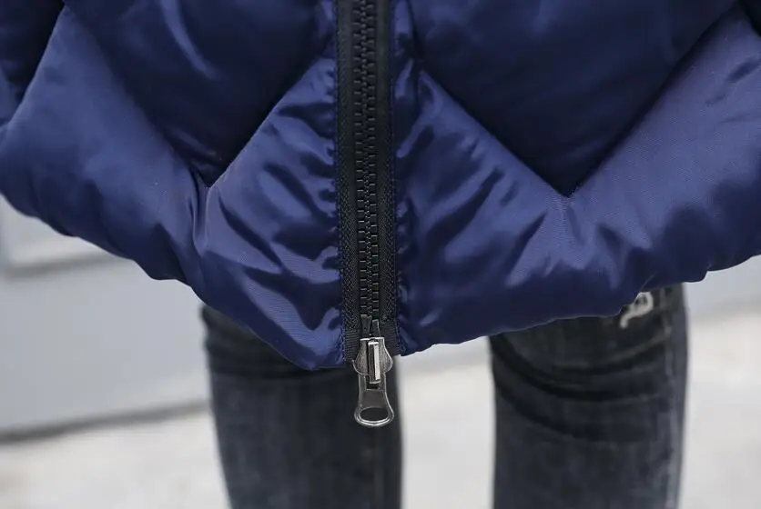 Двухсторонняя куртка с капюшоном зимняя куртка женская парка Женская куртка с принтом меховой воротник тонкая верхняя одежда женская плюс размер