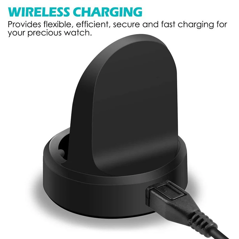 

Smart Watch Charging Dock USB Charger Cradle Portable Replacement Watch Charging Dock For Galaxy Smart Watch Gear S2 S3