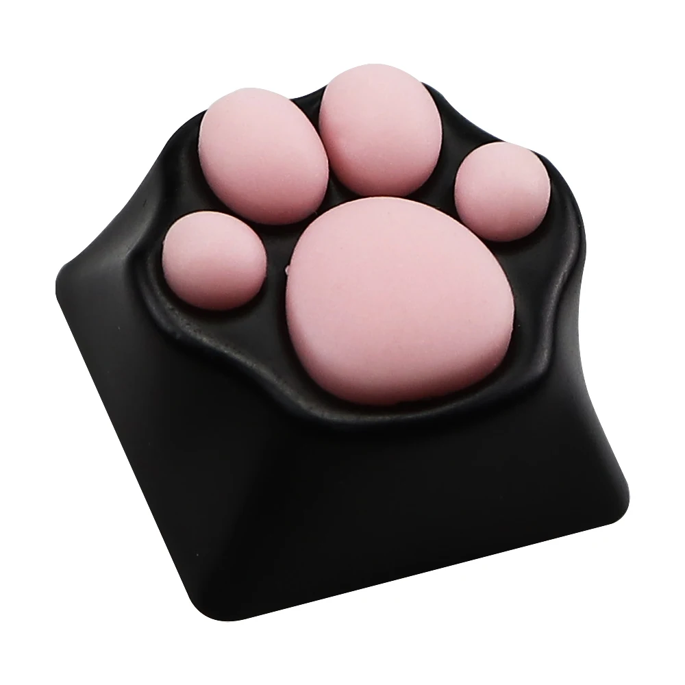 

1pc Metal and Living Soft Glue Cat's Claw Key Cap Mechanical Keyboard Keycap for Cherry MX Switch Gateron Outemu Backlit Keycaps