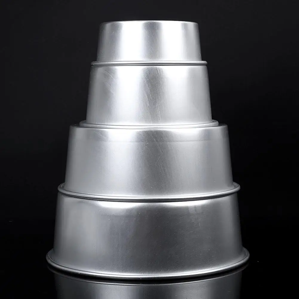 

Baking Cake Mold Bottom Round Round Tin Bakeware 6" Pan Removable Pan 6" Kitchen Aluminum Alloy Inch Mould Tool Tray