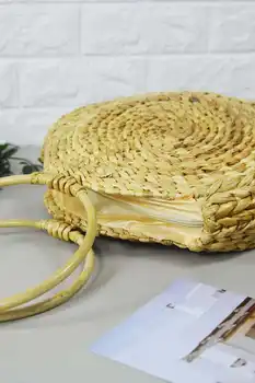 

Linda - Straw Hand Shoulder Bag | For Women | Luxury Rattan Wicker | Belt | Made in Turkey | free Shipping
