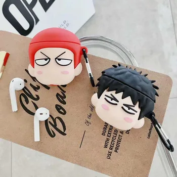 

For Airpods Case,3D Cartoon Cute football Boy Case For Airpods 1/2 Case Soft Silicone Earphone Headphone Cover For Boys