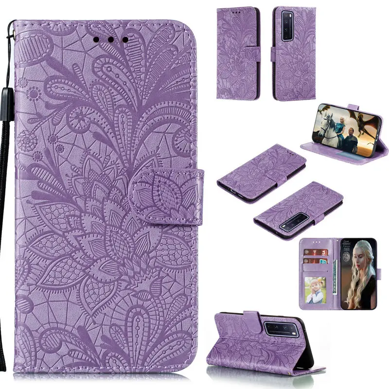 

HuaWei NOVA 7 Pro Case Flip Wallet Stand dust-proof Back Cover For HuaWei NOVA 7 7SE 7Pro Anti-fall Leather Card Slot Phone Case