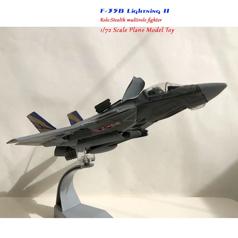 Американский морской корпус 1/72, F-35B, молния, истребитель, сплав, самолет, военная модель, коллекция