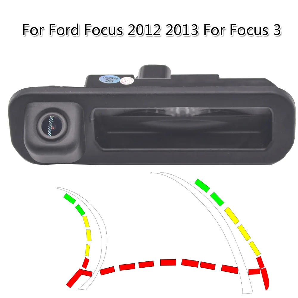 Водонепроницаемая камера с динамической траекторией для Ford Focus 2012 2013 3|Камера