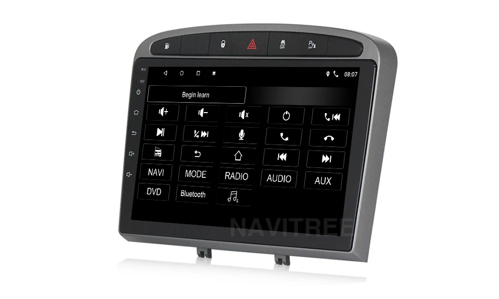 Android 9,0 gps навигация головное устройство для 2010- PEUGEOT 308 408 WiFi Поддержка Can-Bus встроенный динамик/микрофон