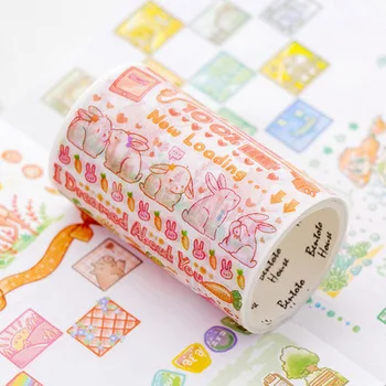 

NEW Cute Guess Box Series Washi Tape Japanese Paper DIY Decorative Scrapbooking Planner Adhesive Masking Tape Kawaii Stationery