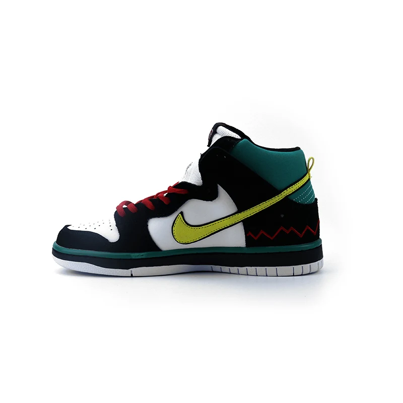 Green Nike SB Dunk Low PRO OG GS Мужская обувь для скейтбординга, противоскользящие кроссовки, уличные спортивные кроссовки, высокие кроссовки - Цвет: Green