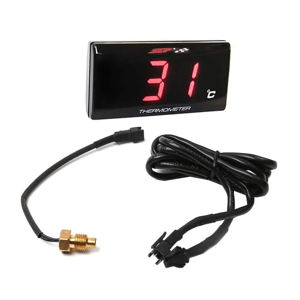 

Motorcycle Water Temperature Gauge Digital Thermometer With Backlight LED Display For KOSO Universal Motorcycle Instrument