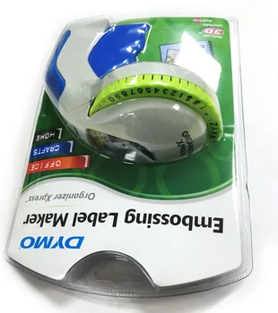 

Label machine DYMO12965 manual engraving machine concave-convex 3D texture effect printer