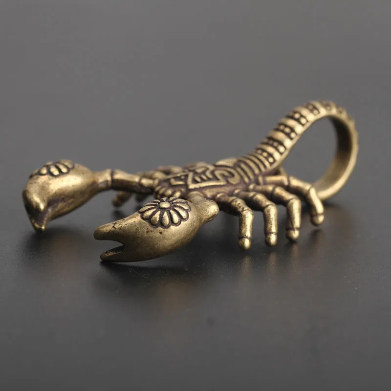 Copper Scorpion Keychain  (3)