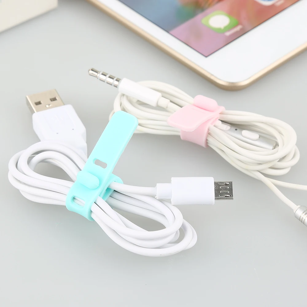 

Multicolor Cable Protector Data Line Winder Cable Organizer Cord Cover for IPhone USB Cable for IPhone Xr or Xiaomi