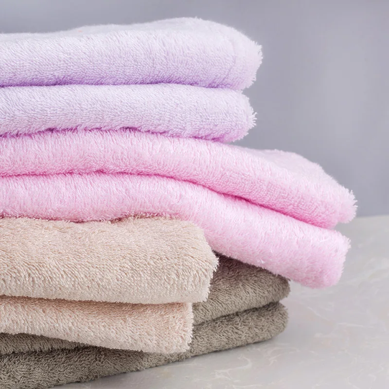 Pure cotton bath towel thick soft and absorbent 70*140cm