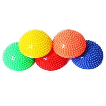 

16cm Massage Ball Hemisphere Stepping Stones Durian Spiky Balance Ball Children Yoga Half Ball Sensory Integration Toys