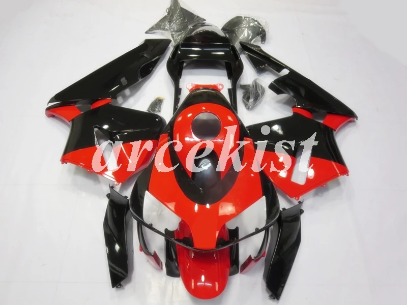 

4Gifts Injection mold New ABS Motorcycle Full Fairing Kit Fit For Honda CBR600RR 03 04 F5 2003 2004 Body set Black Red