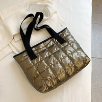 Casual Large Capacity Shoulder Bags For Women Space Cotton Handbag Totes Fashion Winter Daily Use Bag bolsa feminina - Image 2