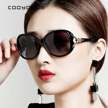 Women's Sunglasses Classic Diamond Large Frame Anti-UV Driving Ladies Glasses Female UV400 1