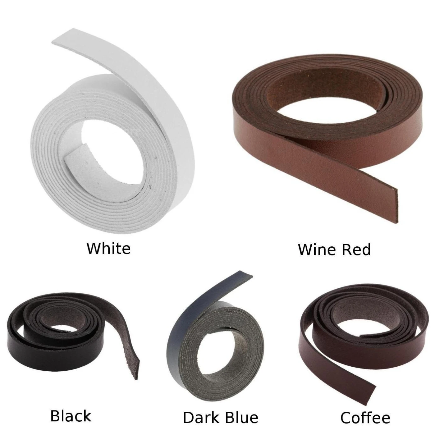 2M PU Leather Strap Handmade Bag Handle Belt Lace Decoration DIY Craft Accessory
