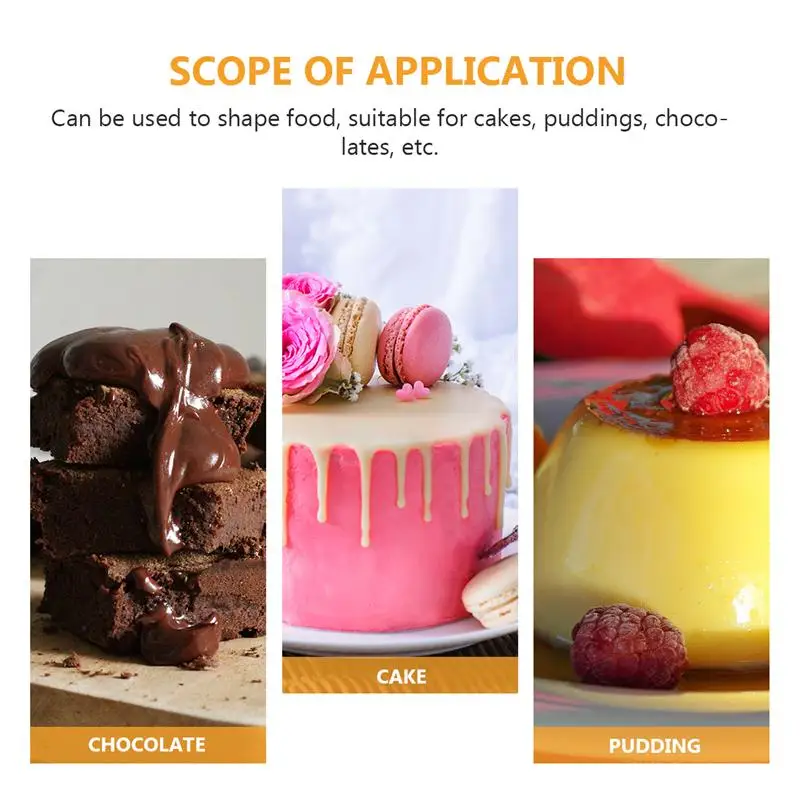 3pcs Safe Chic Simple Baking Mould for Home Bakery Halloween