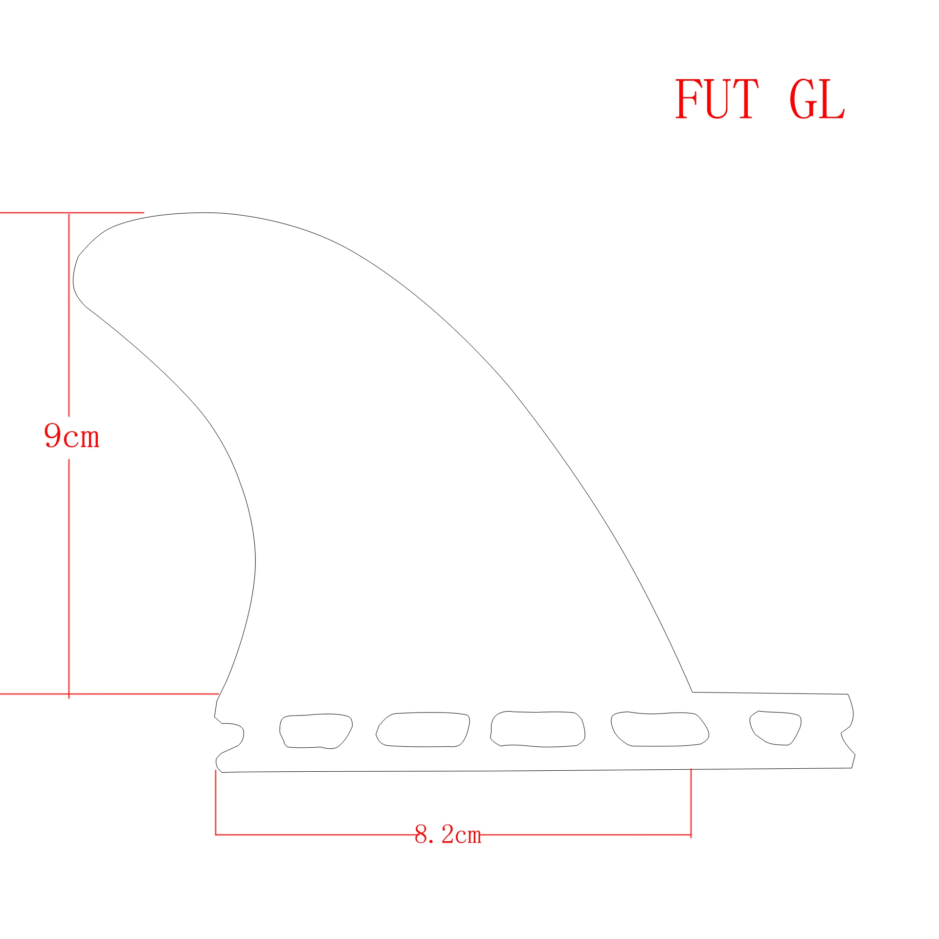 Future G5 + GL плавник для серфинга quad fin Набор стекловолоконных сотовых плавников