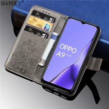 Для OPPO A9 Чехол-Кошелек держатель для карт с подставкой кожаный флип-чехол для OPPO A5 A11x телефон бампер чехол для OPPO A9