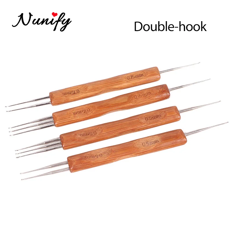 Crochet Hooks Hair Extensions Tool Nunify Dreadlock Crochet Hook 1Pcs/Lot