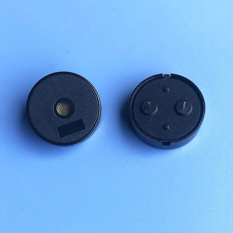 Taidacent 50 Pcs HYR 2207 AT2208 Passive Piezoelectric Continuous Buzzer 22 7MM 12V Piezo Passive Buzzer