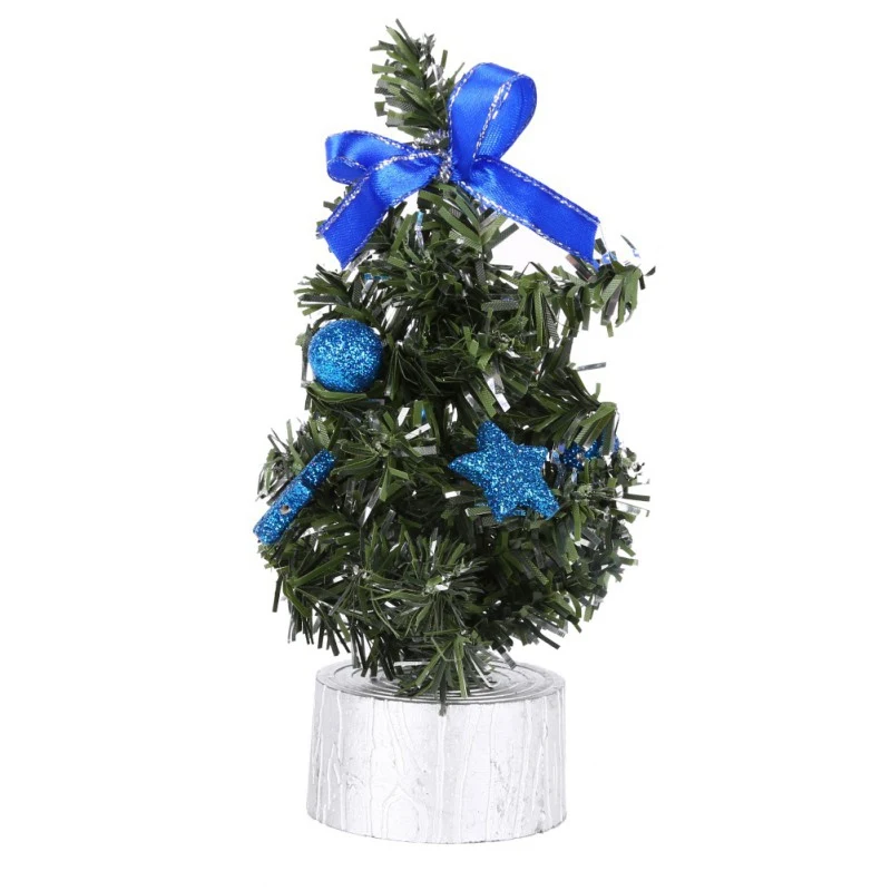 HW815-15L Маленькая Рождественская елка искусственное растение бонсай цветы настольные украшения для рождества вечерние украшения для дома - Цвет: HW815-15L