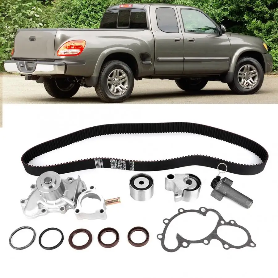Набор зубчатого ремня с водяным насосом капота клапан крышка подходит для Toyota Hilux Vigo 4runner 2001 251292184802 автомобильные аксессуары