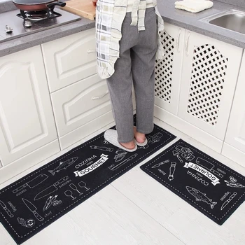 

Japan Style Kitchen Mat Set Oil-proof Water Absorption Kitchen Area Carpet For Long Size Bedside Sofa Floor Rugs Doormat Hallway